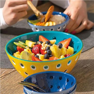Guzzini Le Murrine Kase 25 cm Kahverengi