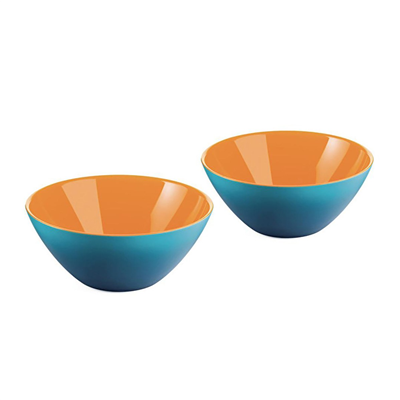 Guzzini My Fusion 2li Kase 12 cm Turuncu-Mavi