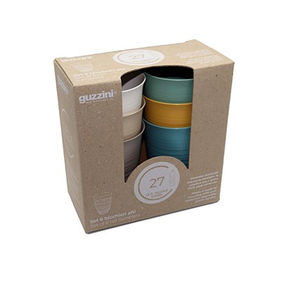 Guzzini Tierra 6lı Uzun Bardak Takımı Renkli