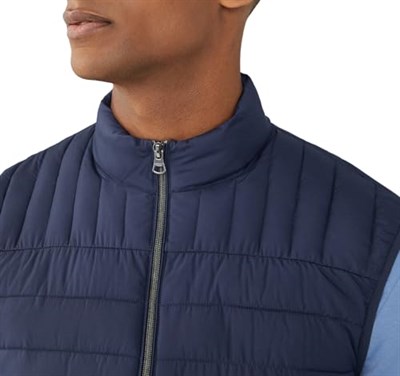 Hackett London Hackett Dik Yaka Slim Fit Puffer Yelek, HM403089
