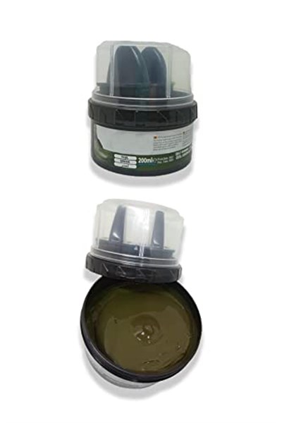 Haki Krem 200ml Ayakkabı Bot Boyası - Haki Boya