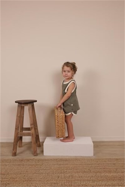 Haki Unisex Atlet Şort Takım - Seçenekler: 1-2 Yıl, 2-3 Yıl, 3-4 Yıl, 4-5 Yıl, 5-6 Yıl, 6-12 Ay
