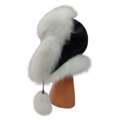 Hakiki Deri Kürklü Premium Ushanka