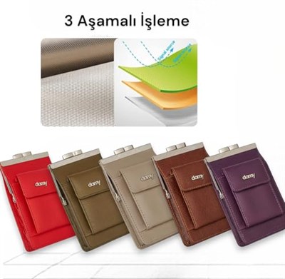 Hakiki Deri Sigara Kutusu, Tutucu Tabakası, Deri Sigaralık, Sigara Kutusu (Siyah)