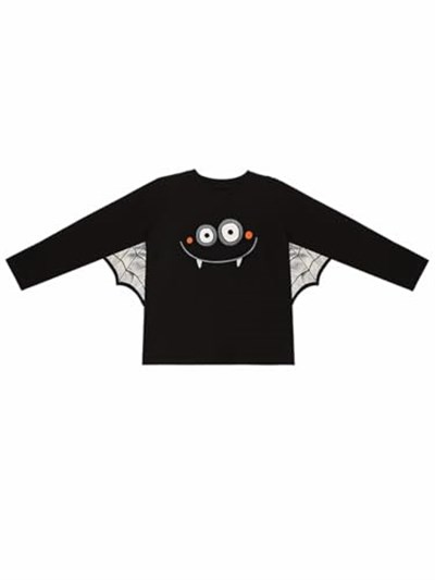 Halloween Erkek Çocuk Siyah T-shirt