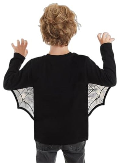 Halloween Erkek Çocuk Siyah T-shirt