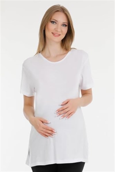 HAMİLE TSHIRT BEYAZ