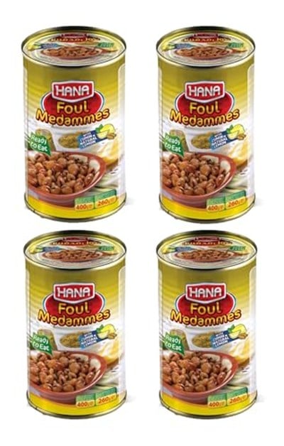 Hana Kimyon ve Doğal Limonlu Bakla Konservesi 400gr X4ADET