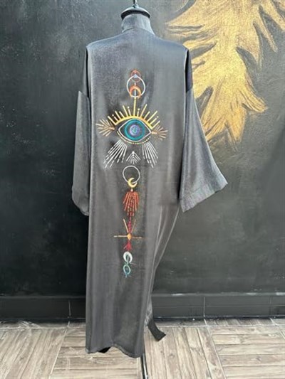 Hand-painted Raia Kimono