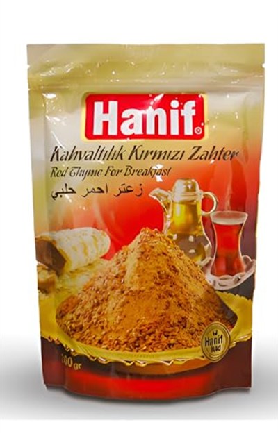 Hanif Kahvaltılık Kırmızı Zahter 300 Gr