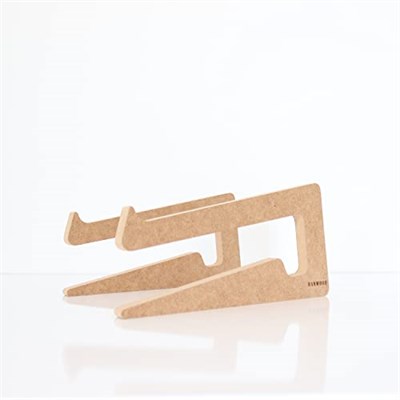 Hanwood Ahşap Laptop Standı - Laptop Yükseltici - 15