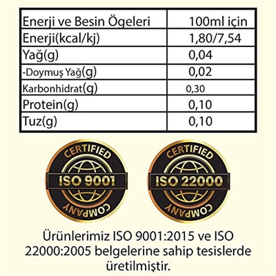 Hanzade Bitkisel Ananas Sirkesi 500 ML x 6 Adet Doğal Fermantasyon İçilebilir Katkısız Cam Şişe