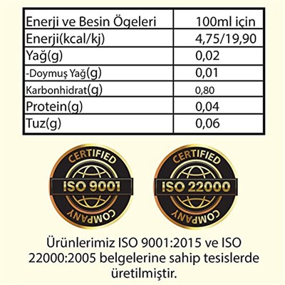 Hanzade Bitkisel Böğürtlen Sirkesi 500 ML Doğal Fermantasyon İçilebilir Katkısız Cam Şişe