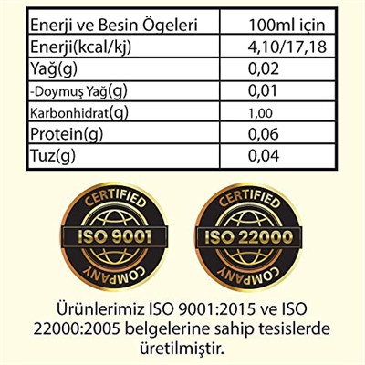 Hanzade Bitkisel Enginar Sirkesi 500 ML Doğal Fermantasyon İçilebilir Katkısız Cam Şişe