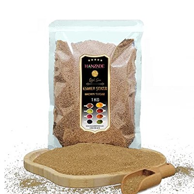 Hanzade Bitkisel Esmer Şeker Toz 1 Kg