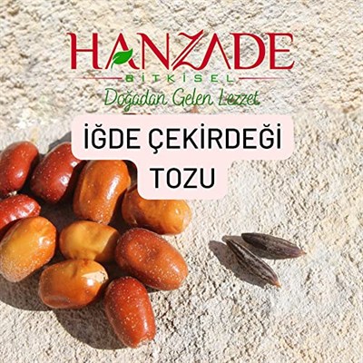 Hanzade Bitkisel İğde Çekirdeği Tozu 1 Kg Taze Öğütülmüş Günlük Çekim