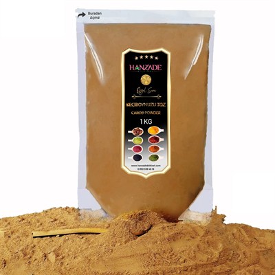 Hanzade Bitkisel Keçiboynuzu Harnup Tozu Unu 1 KG