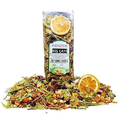 Hanzade Bitkisel Kış Çayı 200 Gr x 3 Adet Zengin İçerikli
