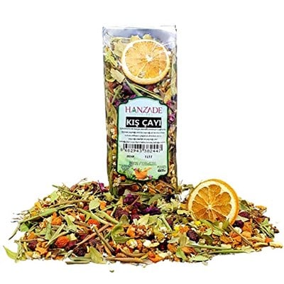 Hanzade Bitkisel Kış Çayı 200 Gr Zengin İçerikli