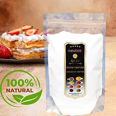 Hanzade Bitkisel Krem Tartar Potasyum Bitartarat 100 Gr