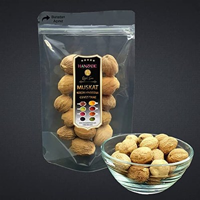 Hanzade Bitkisel Muskat (Musgat) Küçük Hindistan Cevizi 25 Gr