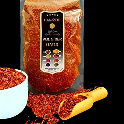 Hanzade Bitkisel Tatlı Pul Biber 500 Gr