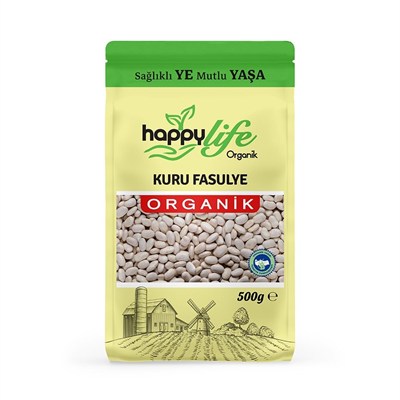 Happy Life Organik Kuru Fasülye