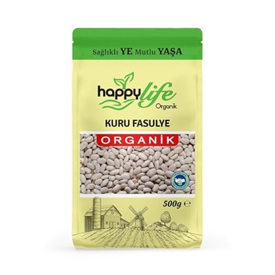 Happy Life Organik Kuru Fasülye