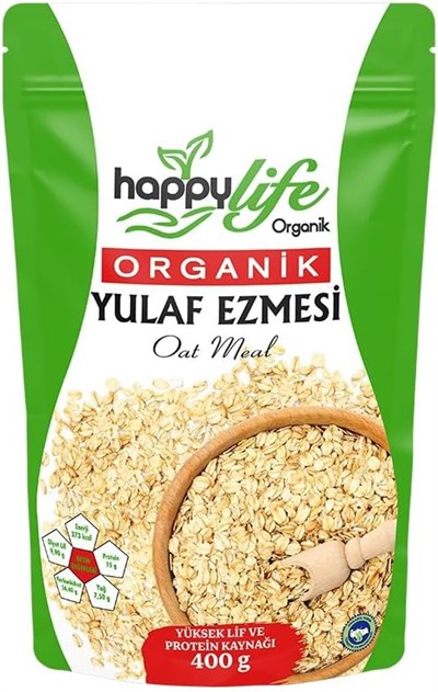 Happy Life Organik Yulaf Ezmesi