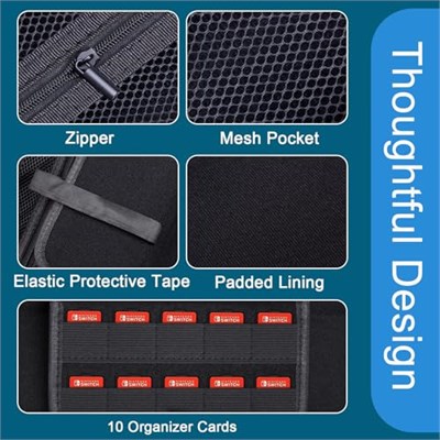 Hard Carrying Case for Ayn Odin 2 (Odin 2 Base/Pro/Max)/Odin Mini,Waterproof Storage Bag Compatible with Odin2 Handheld Game Consoles, EVA Travel Storage Case