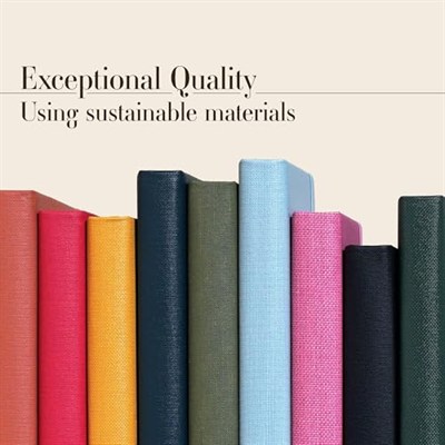 Hardcover Ruled Journal with Thick 100 gsm College Ruled Paper A5 size (8.3 inches x 5.4 inches) - Daily Writing Notebook Journal for Travel, School and Office Use - Diary Journal for Women and Men -