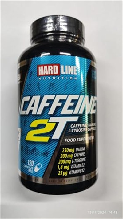 Hardline Nutrition Caffeine 2T 120 kapsül