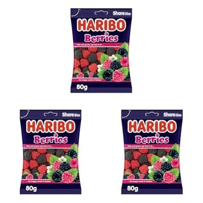 Haribo Berrıes 80 G 3lü paket