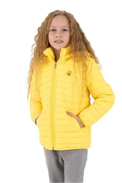 Haribo Puffer Çocuk Mont - HRBTXT401 Sarı