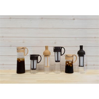 Hario Soğuk Demleme Sürahisi - Mocca - Seçenekler: 600ml, 1000 ml