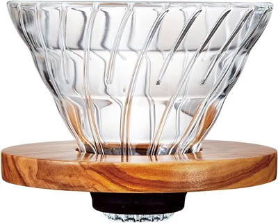 Hario V60 02 Dripper, Kahve Damlatıcı, Beyaz Plastik