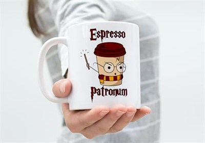 Harry Espresso Patronum Coffee Mug Potter Komik Kupa Bardak