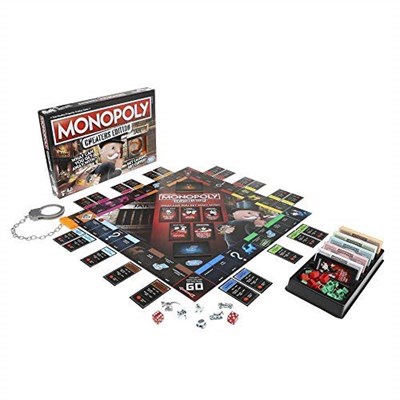 Hasbro Gaming Monopoly Cheaters Edition Kutu Oyunu, 8 Yaş ve Üstü, 2-6 Oyuncu