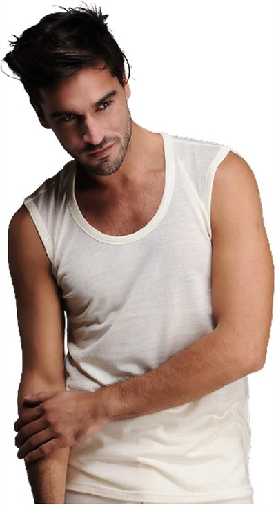Hasyün Ekru Renk Yün Atlet Bej XL XL