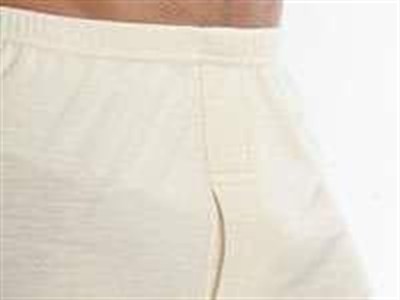 Hasyün Erkek Uzun Yün Don Uzun Yün İçlik Woolmark Sertifikalı Ekoteks Belgeli (ekru/S) S