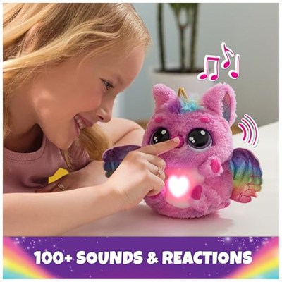 Hatchimals Alive Gizemli Yumurta Pufficorn – sihirli kendiliğinden çıkan yumurta yaklaşık 25 cm boyunda, etkileşimli sürpriz peluş oyuncaklı, 5 yaşından büyük çocuklar için