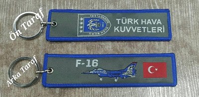 Hava Kuvvetleri Nano Örme Anahtarlık