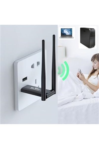 Havana Wifi Repeater Kablosuz Sinyal Güçlendirici Access Point 300Mbps
