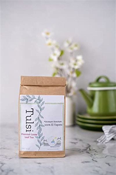 Haven Herbs & Blends Tulsi Çayı Premium Loose Leaf 50 gr | Tulsi (Hint Fesleğeni) Çayı |