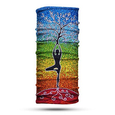 Hayat Ağacı Desenli Bandana Boyunluk, Çok Amaçlı Boyunluk, Bandana, Esnek Yüz Maskesi, Spor Outdoor, Kafa Bandı, Erkek Bandana, Kadın Bandana…