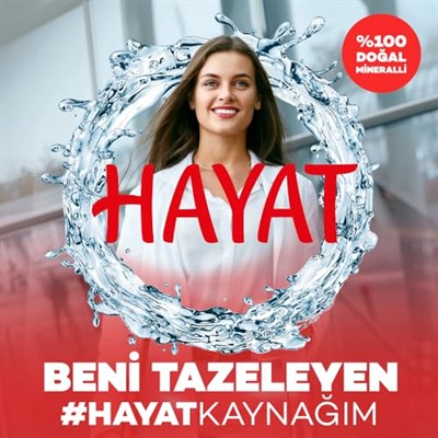 Hayat Doğal Mineralli Su 6x1,5 L