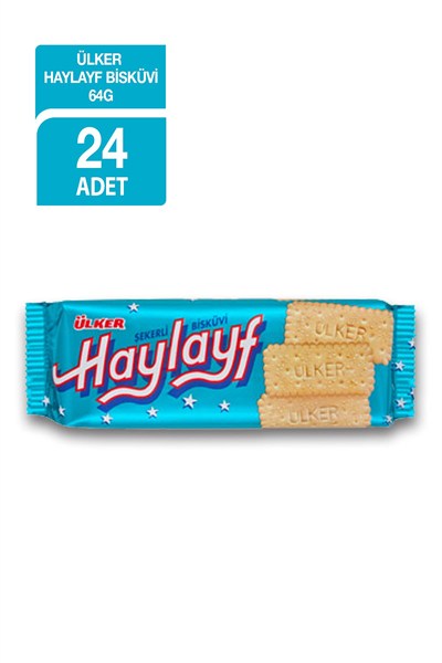 HAYLAYF BISKÜVI 64GR x24 ADET