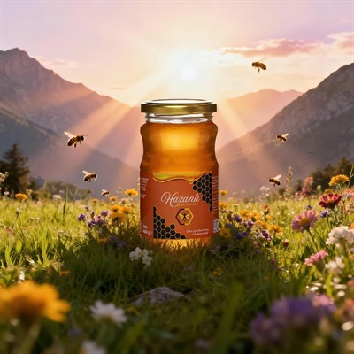 HAZANLI Doğal Çiçek Balı/460 gr