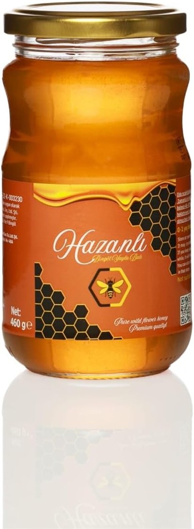 HAZANLI Doğal Çiçek Balı/460 gr
