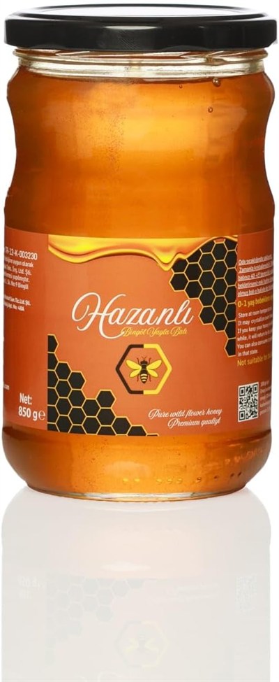 HAZANLI Doğal Çiçek Balı/850 gr